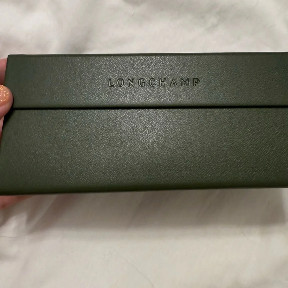 Longchamp Black and Gold Sunglasses - Picture 9 of 12